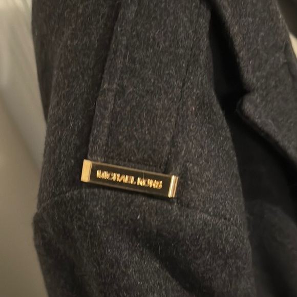 Michael Kors Black Wool Coat - Picture 9 of 15